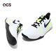 Nike 籃球鞋 Precision V 男鞋 白 藍 螢光黃 黑 緩震 低筒 運動鞋 CW3403-100 product thumbnail 8