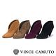 VINCE CAMUTO-麂皮流線V字切口高跟踝靴-絨咖啡 product thumbnail 7