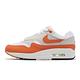 Nike 休閒鞋 Wmns Air Max 1 女鞋 男鞋 橘 米白 氣墊 Safety Orange DZ2628-002 product thumbnail 2