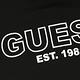 GUESS雙11-女裝-純色前後字母LOGO連帽外套-黑 原價3990 product thumbnail 6