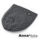 AnnaSofia 92側標三角續紋 保暖加厚針織貼頭毛帽(灰系) product thumbnail 4