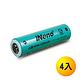 iNeno 18650 高強度鋰電池 2200mah (台灣BSMI認證) 4入 product thumbnail 2