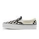 Vans 懶人鞋 Classic Slip-On Platform 黑 白 棋盤格 厚底 經典 男鞋 女鞋 VN00018EBWW product thumbnail 2