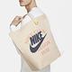 NIKE 側背包 手提包 帆布包 運動 NK HERITAGE TOTE TRND 米 DJ7376-120 product thumbnail 6