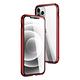 iPhone 12 Pro 金屬 透明 全包覆 磁吸雙面玻璃殼 手機殼 紅色 (iPhone12Pro手機殼 iPhone12Pro保護殼 ) product thumbnail 2