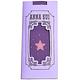 ANNA SUI 閃亮之星花紋LOGO靜電防止加工半統襪(紫色) product thumbnail 2