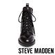 STEVE MADDEN-OFFICER 綁帶短筒靴-黑色 product thumbnail 4