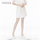 JESSICA - 白色經典優雅斜紋軟呢甜美A型短裙 product thumbnail 3
