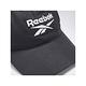 Reebok 棒球帽 TE LOGO Baseball Cap 男女款 黑 基本款 老帽 鴨舌帽 刺繡 Logo GC9863 product thumbnail 3