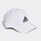 Adidas Bballcap Lt Emb [GM6260] 棒球帽 鴨舌帽 防曬 輕量 運動 休閒 白 product thumbnail 3