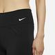 Nike 緊身褲 One Shorts 單車褲 女款 貼合身形 Dri-FIT 健身 內口袋 黑 白 DD0244-010 product thumbnail 5