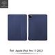 Metal-Slim Apple iPad Pro 11吋 (第4代) 2022 高仿小牛皮三折立架式保護皮套 product thumbnail 11