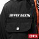 EDWIN 外套 貼袋防寒鋪棉襯衫-男-黑色 product thumbnail 6