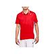 Asics [2041A086-600] 男 網球衣 上衣 短袖 POLO衫 吸濕 排汗 透氣 運動 訓練 亞瑟士 紅 product thumbnail 2