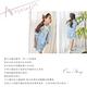 Annys安妮公主-小清新格紋春夏款連帽拉鍊小外套*9368水藍 product thumbnail 4