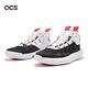 Nike 籃球鞋 Jordan Jumpman 2020 GS 大童 女鞋 白 黑 網布 皮革 氣墊 運動鞋 BQ3451-100 product thumbnail 8
