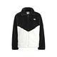 adidas 外套 Fur Logo Jacket 男女款 黑 白 保暖 毛毛外套 立領 開襟 三葉草 愛迪達 IN0981 product thumbnail 2