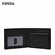 FOSSIL Jesse 真皮證件格零錢袋皮夾-黑色 ML4310001 product thumbnail 3