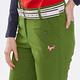 【Lynx Golf】女款素面袋蓋設計窄管休閒九分褲-綠色 product thumbnail 4