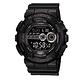 G-SHOCK 超個性強悍高亮眼休閒錶(GD-100-1B)-黑/51.2mm product thumbnail 2