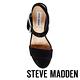 STEVE MADDEN-SANTORINI 一字草編楔型高跟涼鞋-黑色 product thumbnail 5