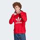 Adidas Trefoil Hoody IM4497 男 連帽上衣 帽T 運動 經典 三葉草 休閒 棉質 紅 product thumbnail 2