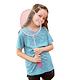 GIAT台灣製兒童吸濕排汗機能上衣-圓領短袖款/土耳其藍 product thumbnail 3