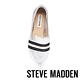 STEVE MADDEN-FOSTER 真皮質感學院風尖頭休閒鞋-銀色 product thumbnail 5