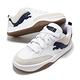 Puma 休閒鞋 Park Lifestyle SD 男鞋 女鞋 白 藍 皮革 絨布 板鞋 情侶鞋 39502204 product thumbnail 7