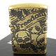 ZIPPO 美系~Freedom Skull-緞帶骷髏圖案設計(ARMOR裝甲)NO.49035 product thumbnail 2