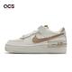 Nike 休閒鞋 Wmns AF1 Shadow 女鞋 奶茶 焦糖奶茶 Air Force 1 解構 拼接 CI0919-116 product thumbnail 3