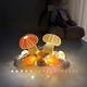 DIY海膽蘑菇燈 手作海膽貝殼小夜燈 氛圍燈(USB插電款) product thumbnail 3