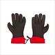《CUISIPRO》五指止滑隔熱手套(黑S一對) | 防燙手套 烘焙耐熱手套 product thumbnail 7