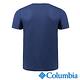 Columbia哥倫比亞 男款-快排短袖上衣-深藍 UAE12950NY product thumbnail 5