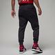 Nike 長褲 Jordan Essentials Pants 男款 黑 紅 內刷毛 抽繩 縮口 褲子 喬丹 FD7346-010 product thumbnail 5