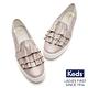 Keds TRIPLE RUFFLE 麂皮荷葉休閒鞋-香檳金 product thumbnail 4