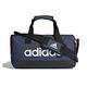 adidas 手提包 Logo Duffel Bag 男女款 愛迪達 可調式加厚肩背帶 健身房 裝備包 藍 黑 GV0951 product thumbnail 2