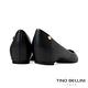 Tino Bellini 巴西進口素面尖頭增高平底鞋FSBV008B(黑色) product thumbnail 4