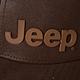 JEEP 品牌LOGO皮革休閒帽 -咖啡 product thumbnail 4