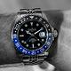 DAVOSA Ternos TT GMT 雙色雙時區陶瓷圈200M潛水錶-藍黑/5珠鋼帶/42mm product thumbnail 5