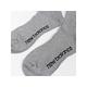 New Balance 襪子 Crew Socks 灰 黑 長襪 中筒襪 男女款 台灣製 NB 紐巴倫 休閒 運動 LAS22061GR product thumbnail 4