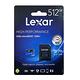 Lexar 633x microSD V30記憶卡 512G 公司貨 product thumbnail 3