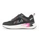 Fila 慢跑鞋 Cruise 女鞋 黑 粉白 路跑 基本款 舒適 支撐 路跑 運動鞋 5J309X021 product thumbnail 2