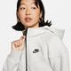 NIKE 外套 女款 運動連帽外套 AS W NSW TCH FLC WR FZ HDY 灰白 FB8339-013 product thumbnail 3