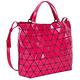 三宅一生BAO BAO ISSEY MIYAKE TONNEAU 兩用托特包(小/莓紅色) product thumbnail 3