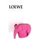 LOEWE Animales Elephant 立體大象造型拉鍊零錢包(桃粉色) product thumbnail 6