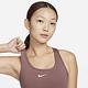 Nike AS W NK SWSH MED SPT BRA [DX6822-208] 女 運動內衣 中度支撐 煙灰紫 product thumbnail 5