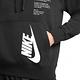 Nike 長袖上衣 Club Fleece Hoodie 男款 黑 連帽上衣 帽T DQ5153-010 product thumbnail 7