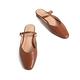 KOKKO法式慵懶柔軟綿羊皮穆勒鞋棕色 product thumbnail 5