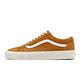 Vans 休閒鞋 Old Skool 男女鞋 橘 棕 白 豬皮 皮革 防潑水 Pig Suede VN0A38G19FZ product thumbnail 2